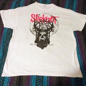 Slipknot Tour 2019 Band T-Shirt XL Double-Sided Graphic Heavy Metal Concert Y2K